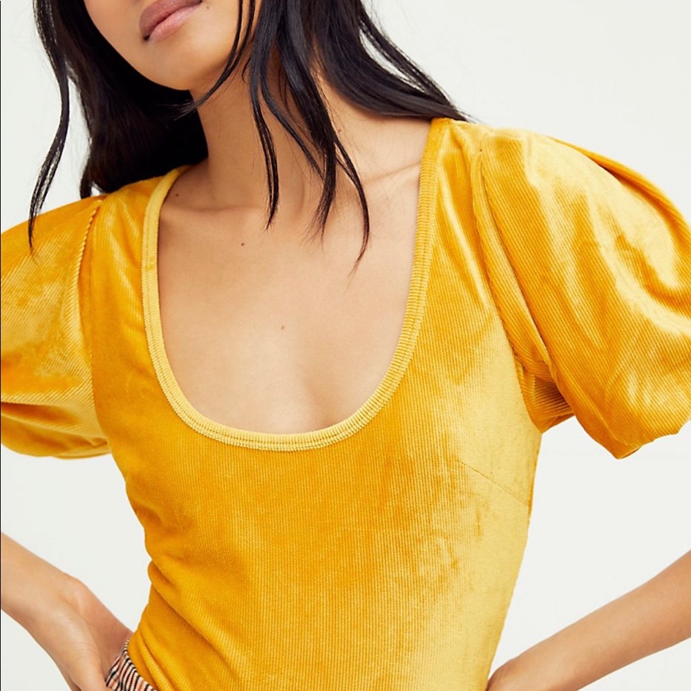 Hey Girl Velvet Bodysuit